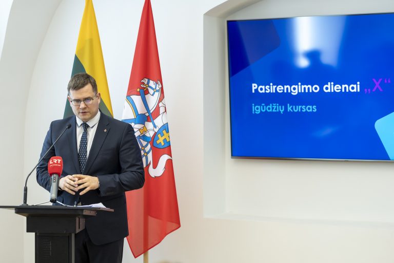 L. Kasčiūnas: valstybės gynyba yra visų mūsų reikalas, todėl piliečiai turi turėti reikiamas žinias ir įgūdžius