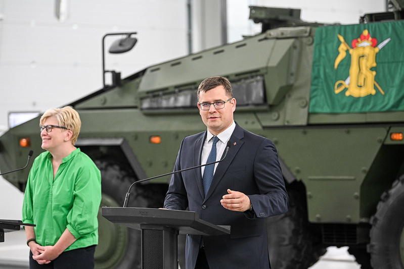 Prime Minister and Minister of National Defence visited updated infrastructure and improved service conditions at Birutė Uhlan Battalion 