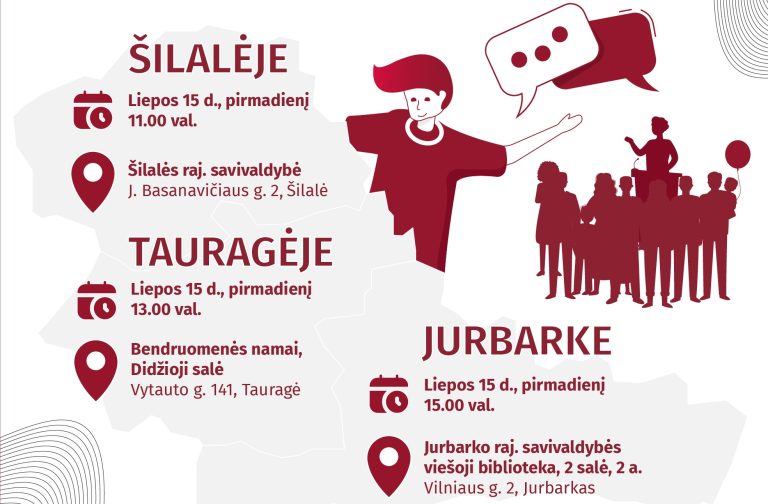 Gyventojai kviečiami į susitikimus dėl poligonų steigimo