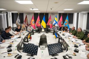   Minister of National Defence continues the visit in Ukraine, meets with Ministers of Defence and Strategic Industries