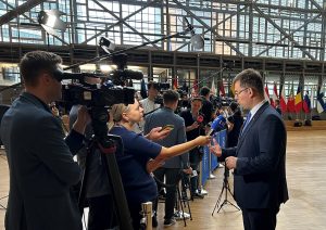  L. Kasčiūnas ES gynybos ministrų susitikime: turime leisti ukrainiečiams pasiekti pilną pajėgumą prieš Rusiją
