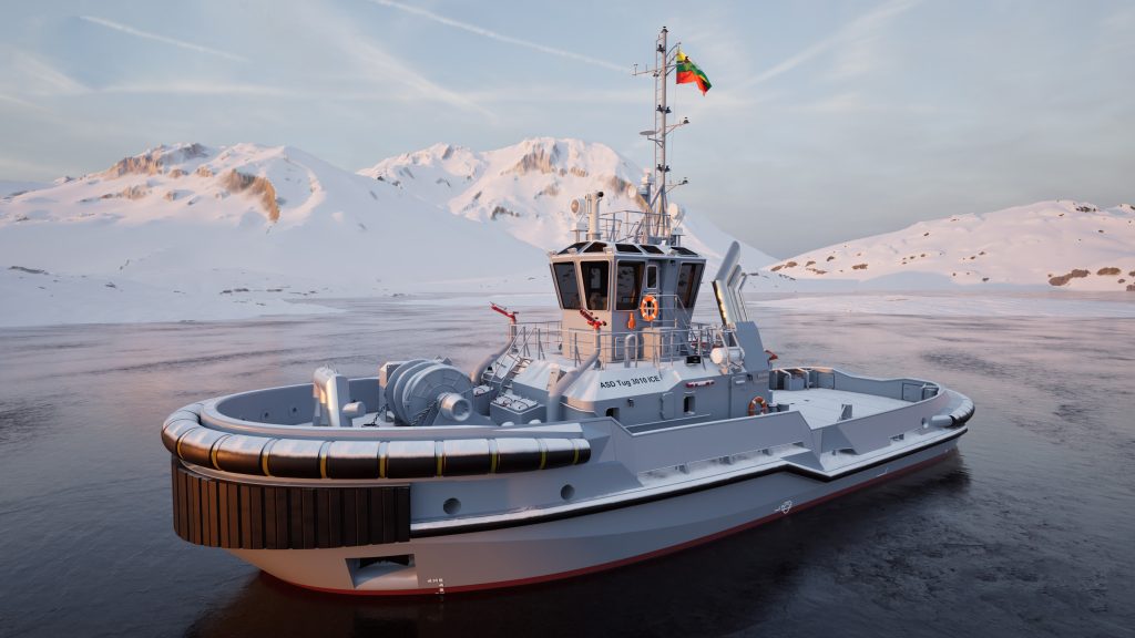 Lithuania strengthens operational capabilities of the Navy with a new tugboat from the Netherlands’ Damen