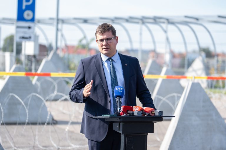 Ant Nemuno kranto įrengtos kontrmobilumo priemonės