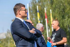  Karo akademijoje atidarytas Bepiločių orlaivių kompetencijų centras