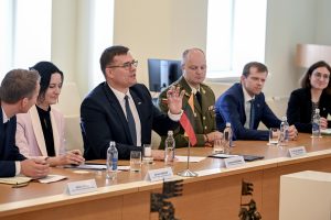  L. Kasčiūnas po susitikimo su Nyderlandų gynybos ministru: ateityje ir vėl pamatysime Nyderlandų oro gynybos sistemas „Patriot“ Lietuvoje