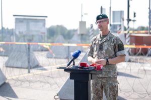  Ant Nemuno kranto įrengtos kontrmobilumo priemonės