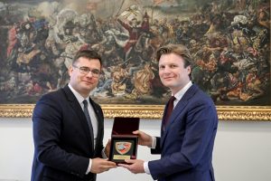  L. Kasčiūnas po susitikimo su Nyderlandų gynybos ministru: ateityje ir vėl pamatysime Nyderlandų oro gynybos sistemas „Patriot“ Lietuvoje
