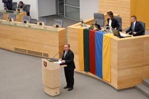  L. Kasčiūnas po Vokietijos gynybos ministro vizito Lietuvoje: darome viską, kad Vokietijos brigados perkėlimas į Lietuvą vyktų sklandžiai