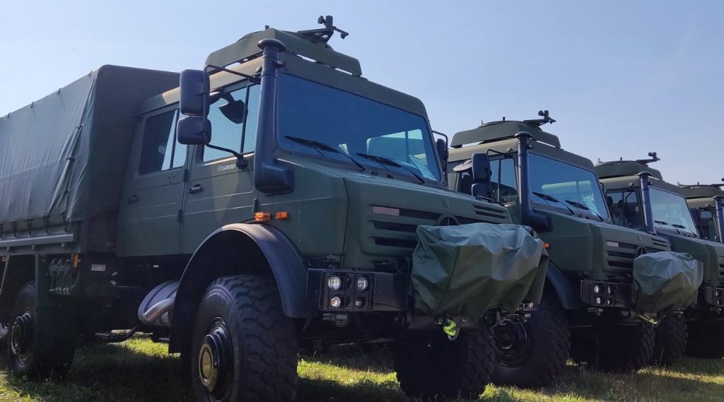 Defence Materiel Agency under the MoD purchases another fifty  Unimog U5000 trucks