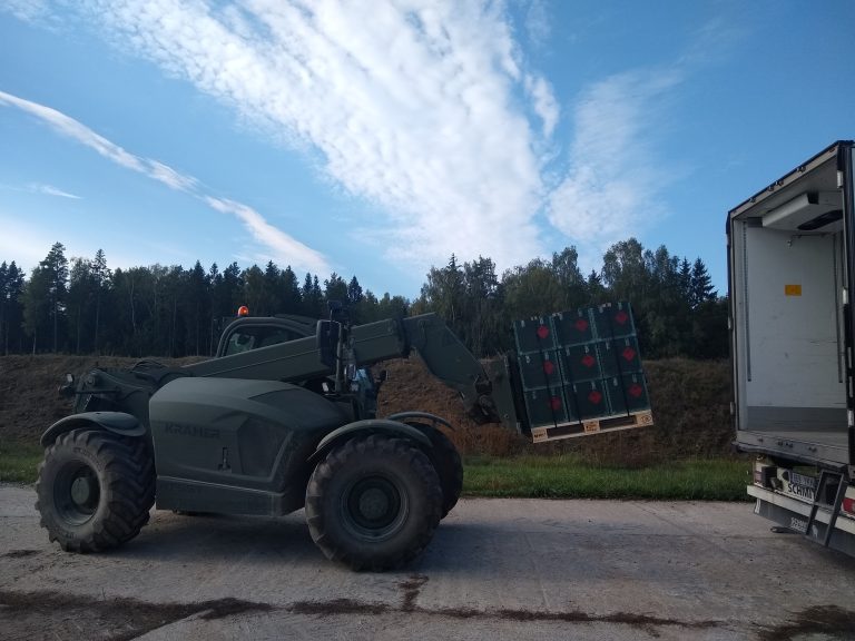 Lietuvos kariuomenės sandėliuose – naujos prieštankinės priešdugninės minos „Sentry“