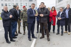  We have a clear plan on how the German brigade units arrive for the permanent presence next year, says L. Kasčiūnas after hosting Germany’s delegation at Rokantiškės 
