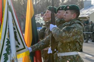  Generolo Jono Žemaičio Lietuvos karo akademijai vadovaus plk. R. Dumbliauskas