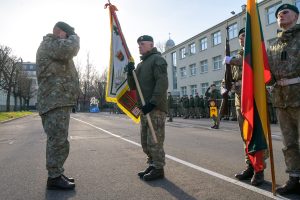  Generolo Jono Žemaičio Lietuvos karo akademijai vadovaus plk. R. Dumbliauskas