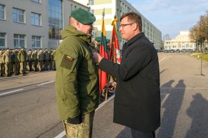  Generolo Jono Žemaičio Lietuvos karo akademijai vadovaus plk. R. Dumbliauskas