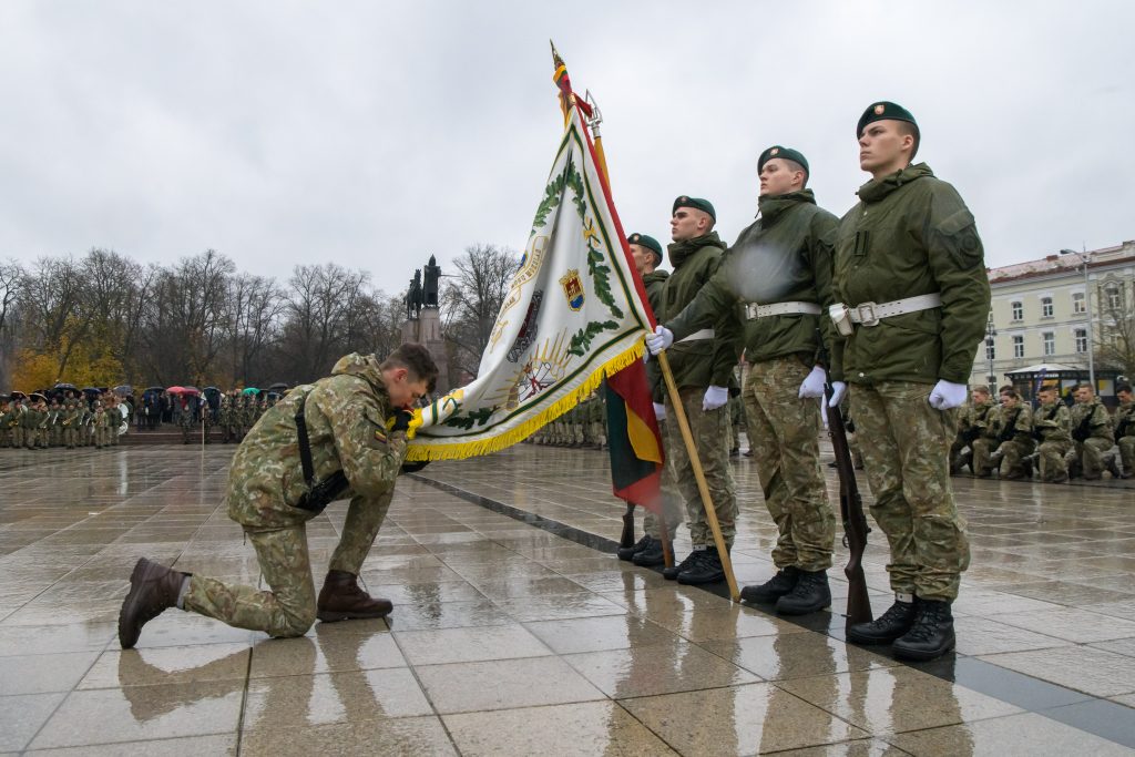 Lietuvos karo akademijos pirmakursių priesaikos ceremonija
