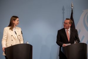  Minister of National Defence D. Šakalienė reached Lithuania’s largest deal to date, acquisition of Leopard tanks, in Berlin   