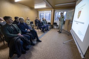  Rūdninkuose pristatytas kontmobilumo priemonėmis pilnai užpildytas Inžinerinių priemonių parkas