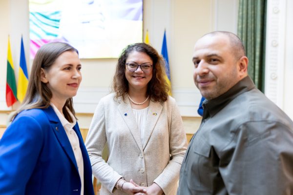  Peace without power is impossible, says D. Šakalienė in Kyiv