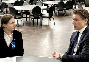  D. Šakalienė Ramšteine vykusiuose dvišaliuose susitikimuose: povandeninės kritinės infrastruktūros apsauga tampa prioritetu