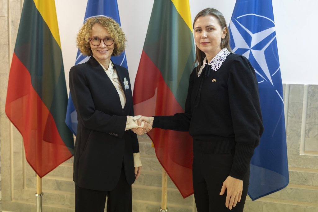 Ukraine’s security will decide the security of the entire Europe, says D. Šakalienė meeting with Deputy Secretary General of NATO  