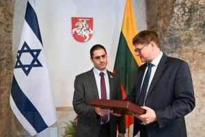  Akredituotas pirmasis Izraelio gynybos atašė Lietuvai