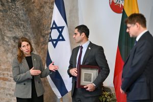  Akredituotas pirmasis Izraelio gynybos atašė Lietuvai
