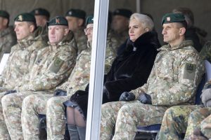  We are grateful to every Allied servicemember for contributing to Lithuania’s security, says Vice Minister of National Defence O. Mašalė