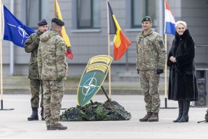  We are grateful to every Allied servicemember for contributing to Lithuania’s security, says Vice Minister of National Defence O. Mašalė