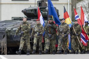  We are grateful to every Allied servicemember for contributing to Lithuania’s security, says Vice Minister of National Defence O. Mašalė