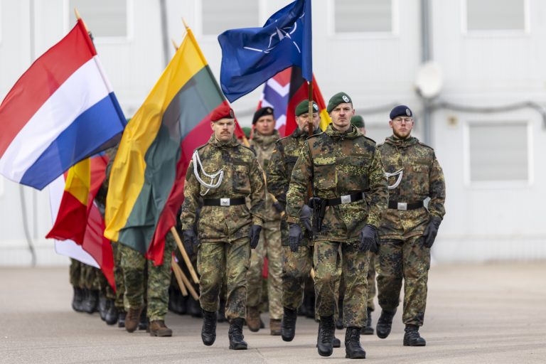 Krašto apsaugos viceministrė O. Mašalė: Esame dėkingi kiekvienam NATO sąjungininkų kariui, kuris prisideda prie Lietuvos saugumo