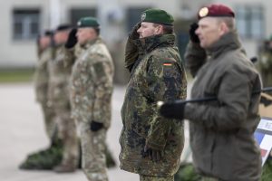  We are grateful to every Allied servicemember for contributing to Lithuania’s security, says Vice Minister of National Defence O. Mašalė