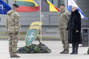  We are grateful to every Allied servicemember for contributing to Lithuania’s security, says Vice Minister of National Defence O. Mašalė