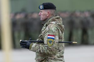  We are grateful to every Allied servicemember for contributing to Lithuania’s security, says Vice Minister of National Defence O. Mašalė