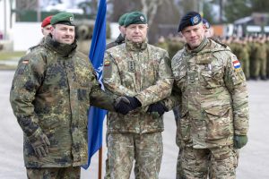  We are grateful to every Allied servicemember for contributing to Lithuania’s security, says Vice Minister of National Defence O. Mašalė