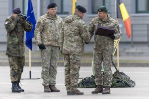 We are grateful to every Allied servicemember for contributing to Lithuania’s security, says Vice Minister of National Defence O. Mašalė