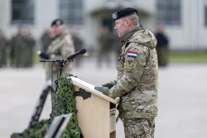  Krašto apsaugos viceministrė O. Mašalė: Esame dėkingi kiekvienam NATO sąjungininkų kariui, kuris prisideda prie Lietuvos saugumo