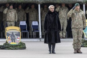  We are grateful to every Allied servicemember for contributing to Lithuania’s security, says Vice Minister of National Defence O. Mašalė