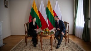  Ministrė D. Šakalienė Lenkijoje: neturime jokio pagrindo manyti, jog rusija atsisakys savo imperinių planų