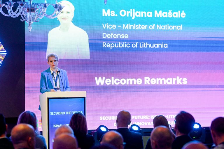 Vilniuje įvyko pirmasis Izraelio ir Lietuvos gynybos inovacijų forumas „Apsaugant ateitį”