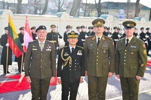  Lietuvoje pirmą kartą su oficialiu vizitu lankėsi Singapūro Respublikos kariuomenės vadas