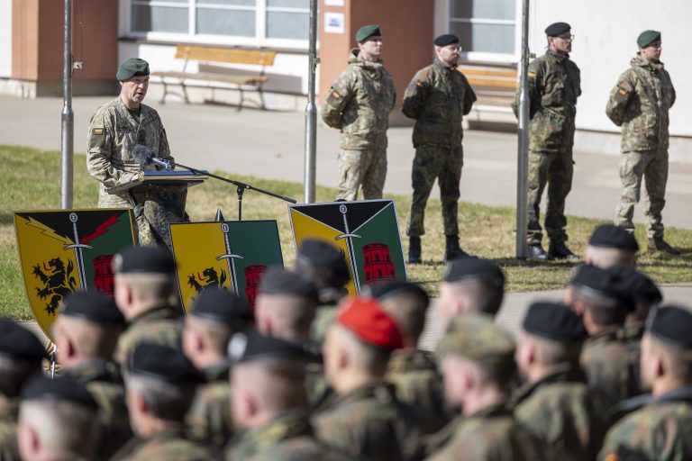  The 45th German Brigade kicks off in full headquarters capability in Nemenčinė