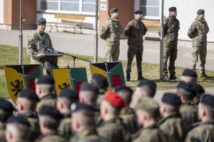  Vokietijos 45-oji brigada pradeda veiklą Lietuvoje, įsikuria Nemenčinėje