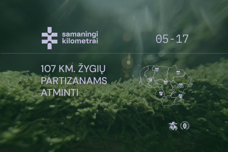 „Samaningi kilometrai“ kviečia burtis į masinius žygius partizanams atminti