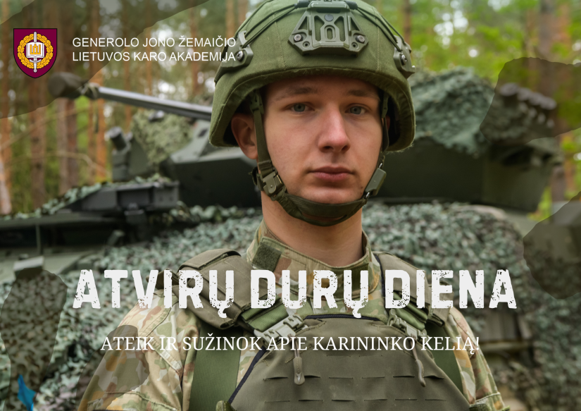 Atvirų durų diena Generolo Jono Žemaičio Lietuvos karo akademijoje