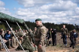  Exercise Iron Wolf 2025-I is a practical proof of acting together in collective defence, says D. Šakalienė