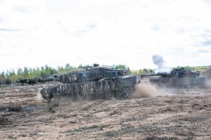  Exercise Iron Wolf 2025-I is a practical proof of acting together in collective defence, says D. Šakalienė