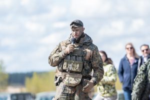  Exercise Iron Wolf 2025-I is a practical proof of acting together in collective defence, says D. Šakalienė