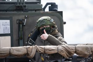  Exercise Iron Wolf 2025-I is a practical proof of acting together in collective defence, says D. Šakalienė