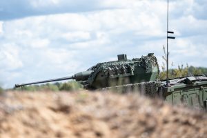  Exercise Iron Wolf 2025-I is a practical proof of acting together in collective defence, says D. Šakalienė