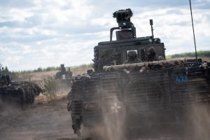  Exercise Iron Wolf 2025-I is a practical proof of acting together in collective defence, says D. Šakalienė